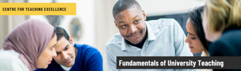 Fundamentals of University Teaching banner