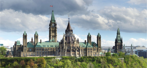 Parliament Hill from the Rideau River